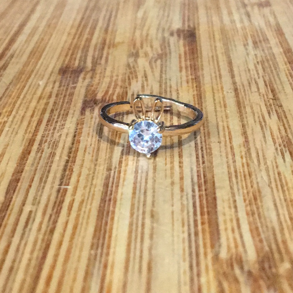 4/$20 adjustable bunny ring